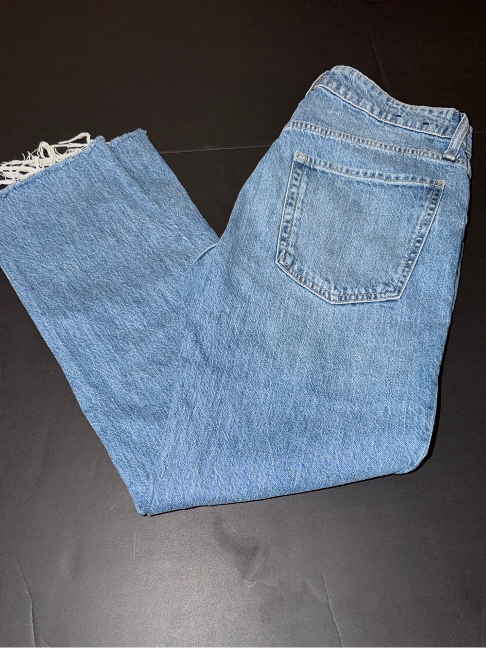 GAP Light Blue Boyfriend Straight Leg Womens Jeans